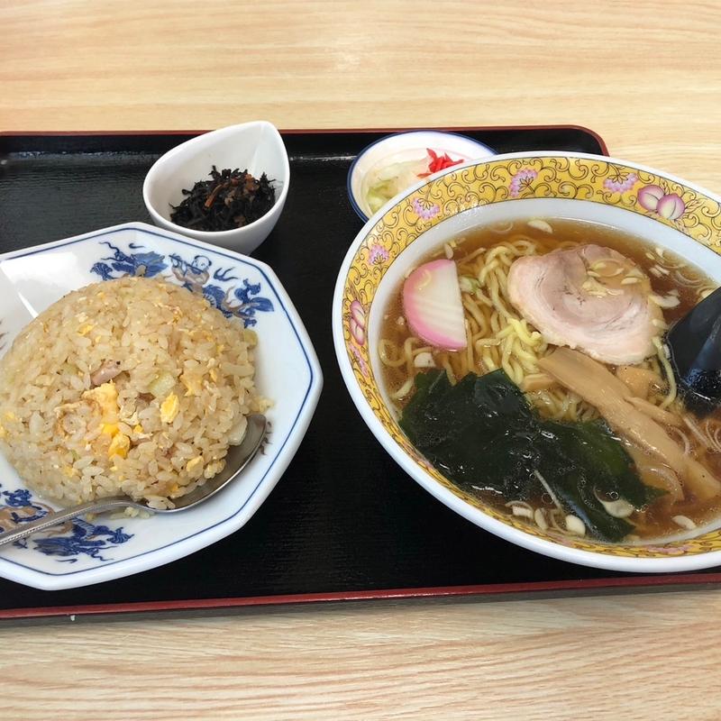 炒飯セット(味の八珍亭)