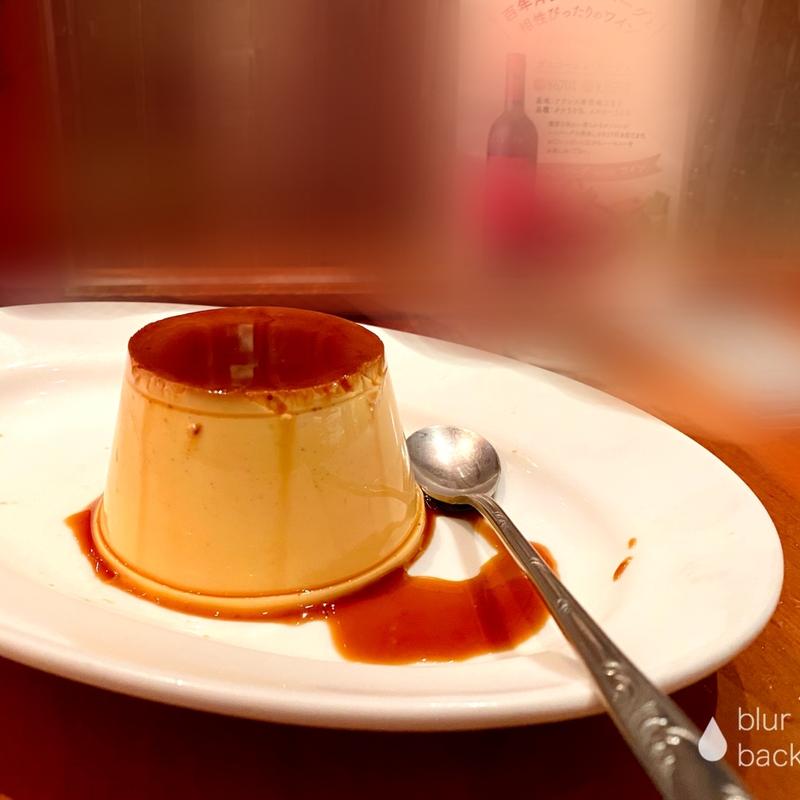 百年プリン(グリルキャピタル東洋亭 なんば店 TOUYOUTEI)