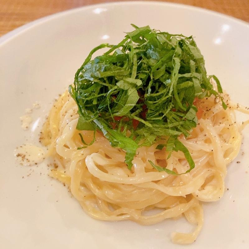 いくらと大葉のクリームパスタ(STAGIONE!アンドスタジオーネ)