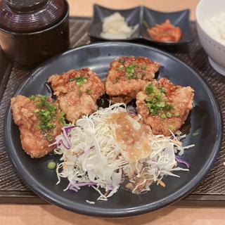 甘とろから揚げ定食(ガスト)