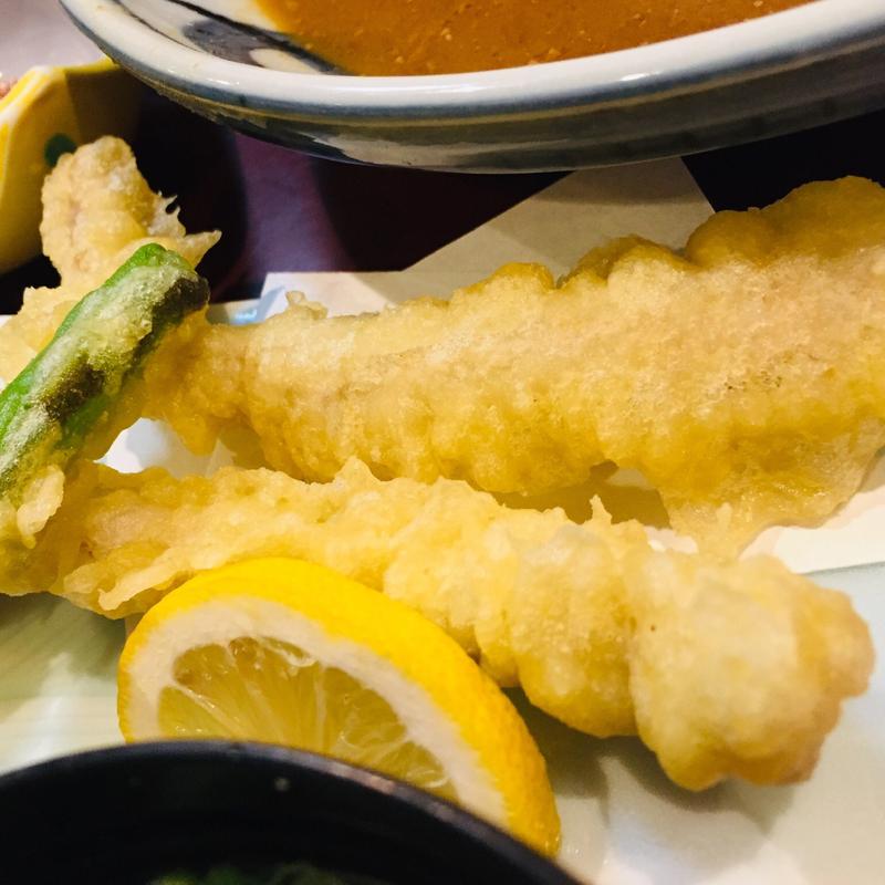 腹皮の天ぷら_鰹のビンタ定食(なにわ )