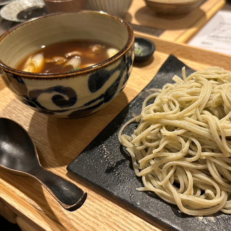 地鶏せいろ蕎麦(手打ちそば こころ)