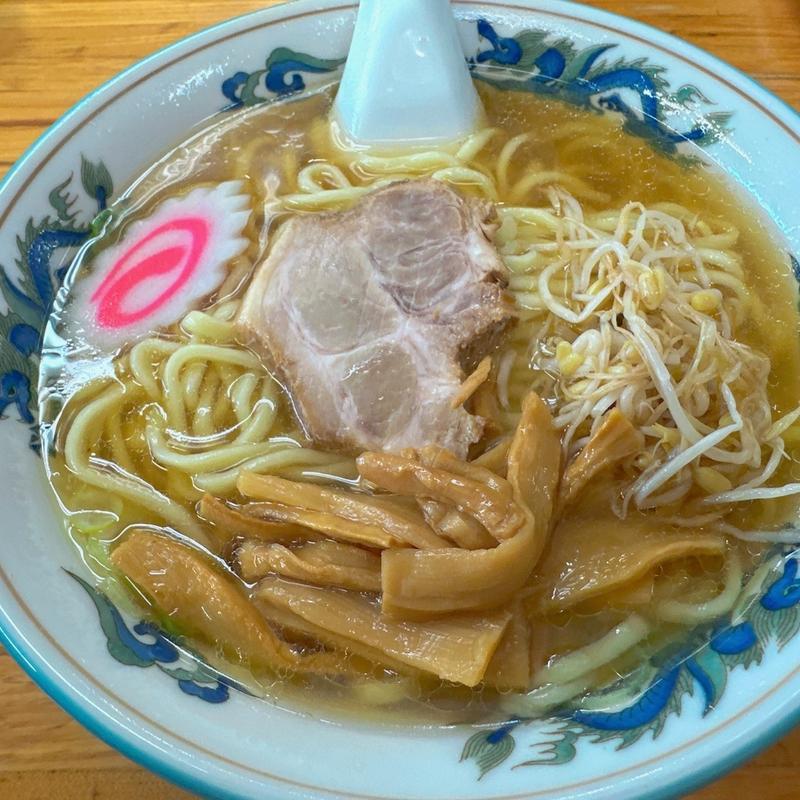 塩ラーメン大盛り(つけそば丸長)