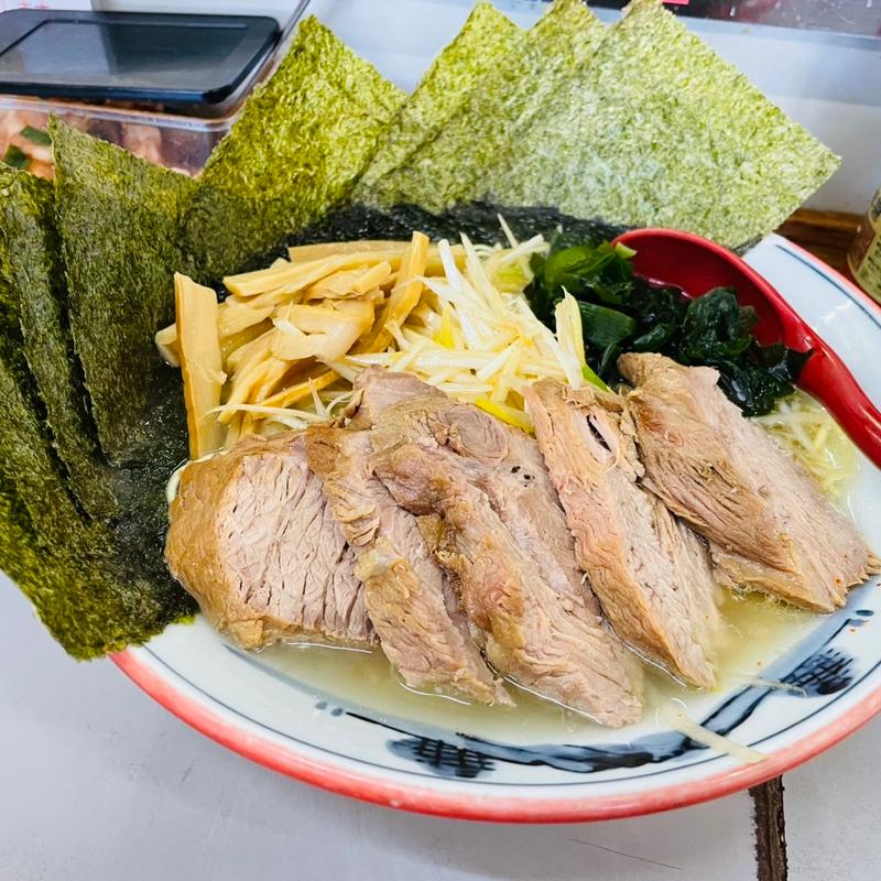 ネギ塩メンマチャーシュー＋海苔(ラーメンショップ 122号騎西店)