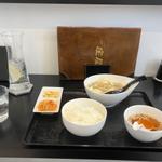 白い麻婆豆腐を定食で(中国料理 庄屋 )