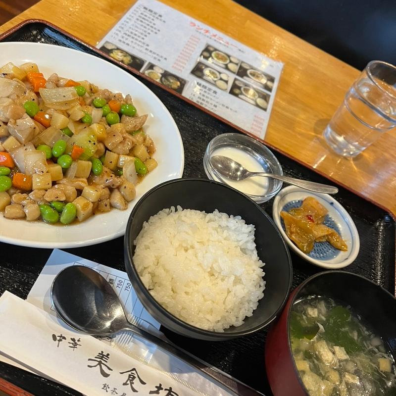 鶏肉とカシューナッツ炒め(美食坊)