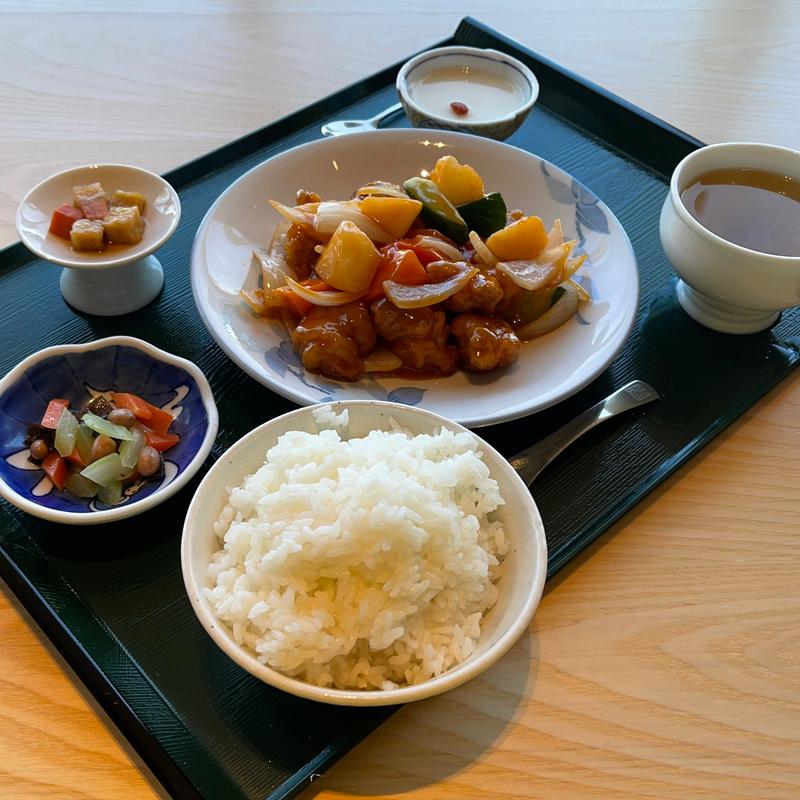 酢豚セット(蘭の拾璞 コレットマーレ店)