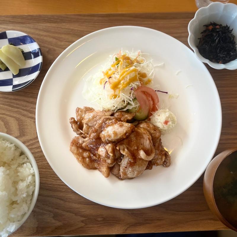 越後もち豚 焼肉定食(モンブラン )
