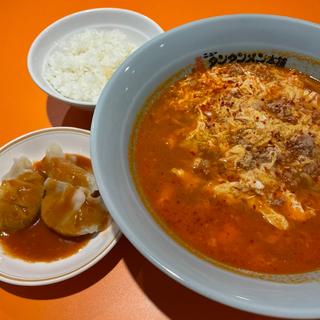 味噌餃子タンタン麺セット(元祖ニュータンタンメン本舗川崎大師店)
