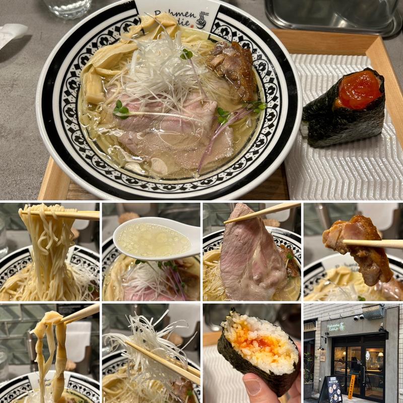 シオラーメン　オニギリセット(Rahmen Eddie)