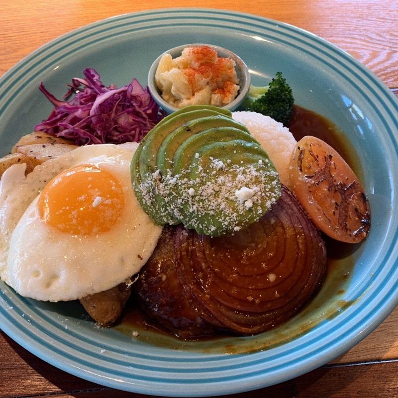 ロコモコプレート(コナズ珈琲新百合ヶ丘)