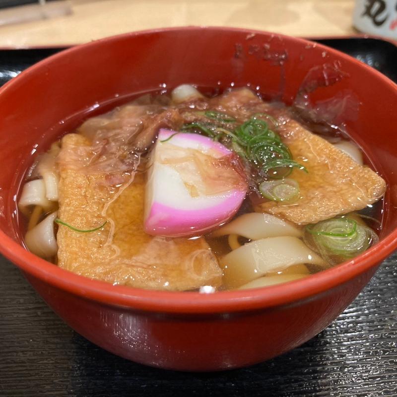 きつねきしめん(魚魚丸 緑区鹿山店)