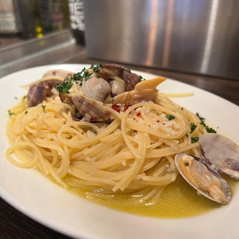 ボンゴレ(コムギラボ ピッツァ&手打ちパスタ)