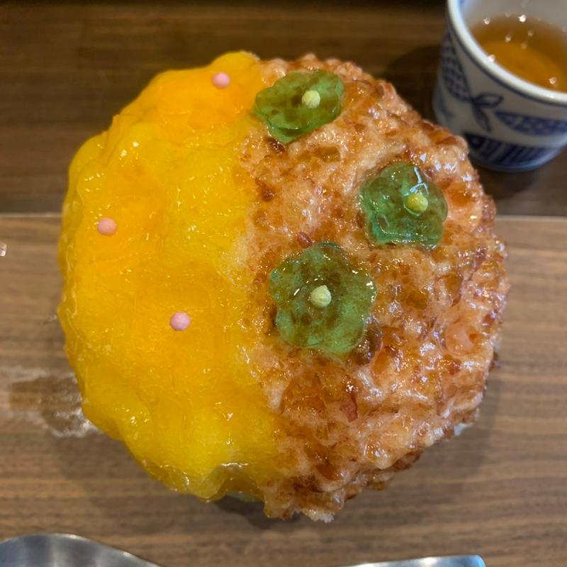 梅レアチーズ(氷屋ぴぃす )