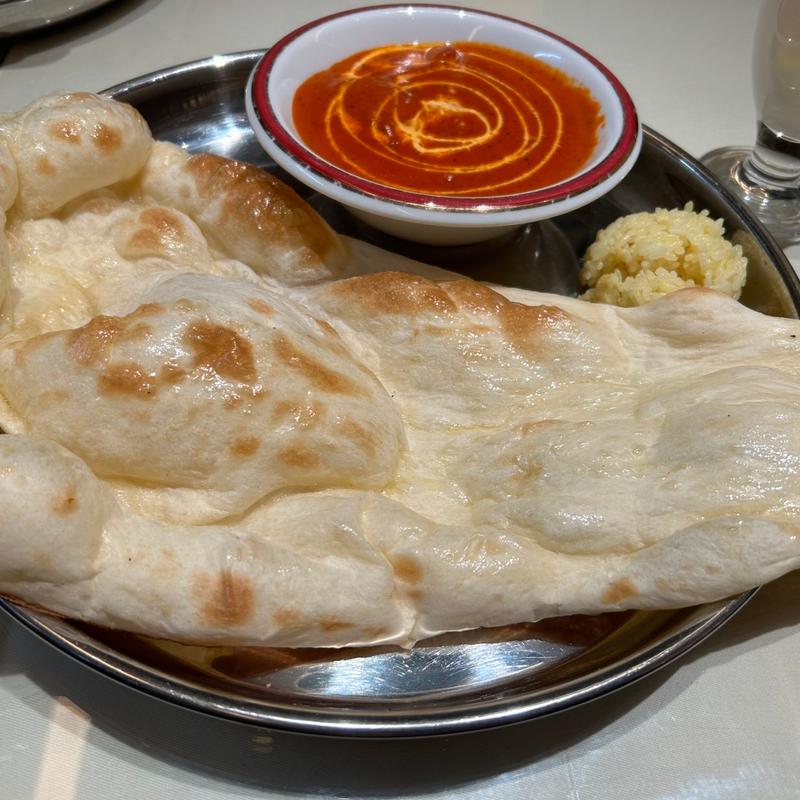 バターチキンカレーセット(アジアンダイニング タージパレス)