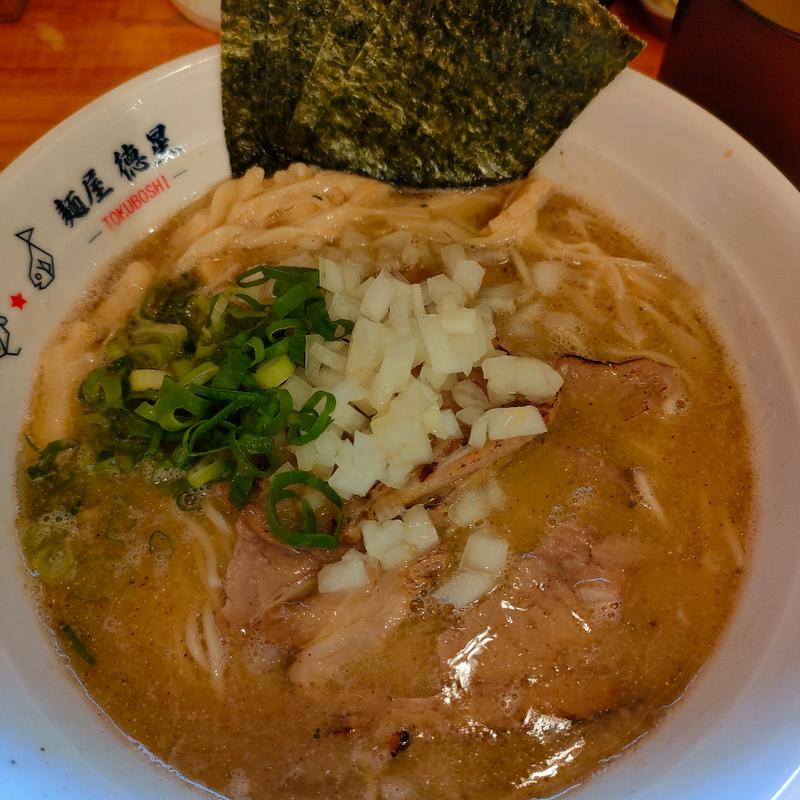 鬼煮干らーめん(煮干し中華そば　麺屋　徳星)