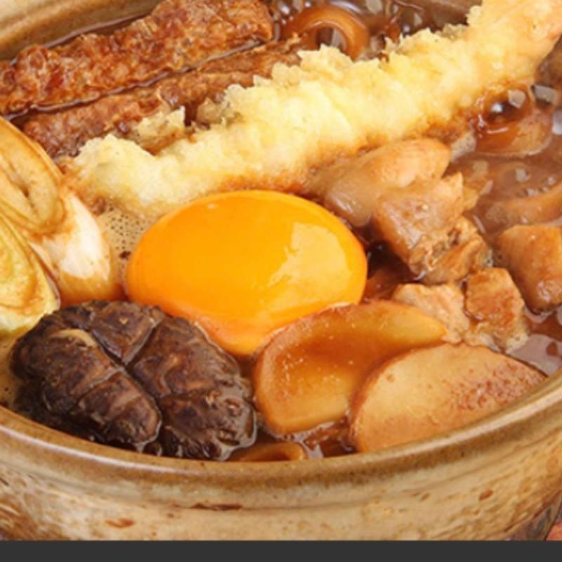 海老天味噌煮込み(宮きしめん 土岐店)