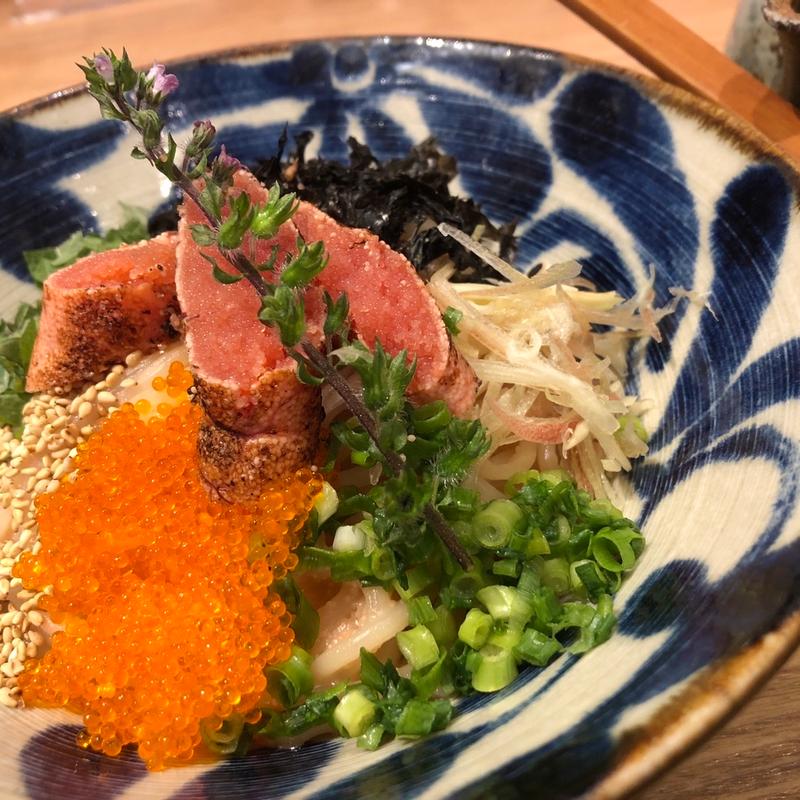 炙り明太子のお出汁スパゲッティ(東京たらこスパゲティ 原宿表参道店)