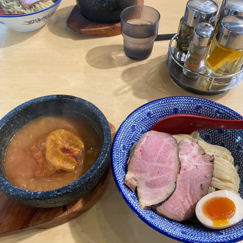 海老味噌つけ麺(必死のパッチ製麺所 )