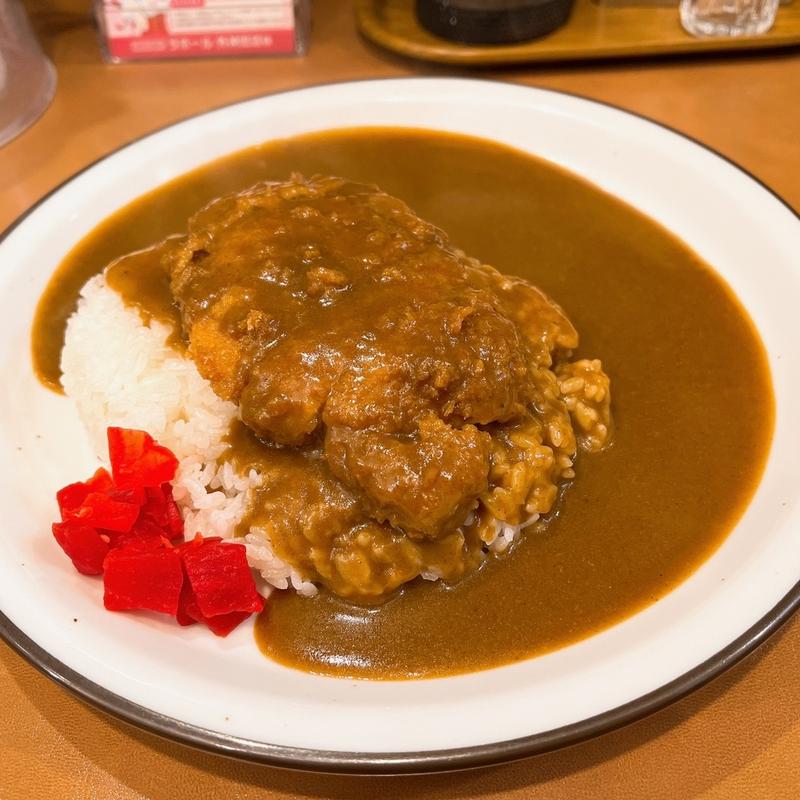 日本風カツカレー(ラホール 外神田店)