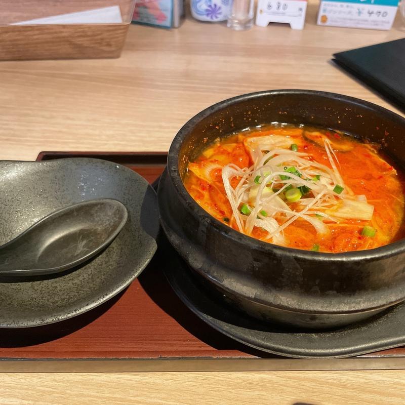 KOO特製キムチチゲ(リフレッシュダイニング クー （Refresh Dining KOO）)