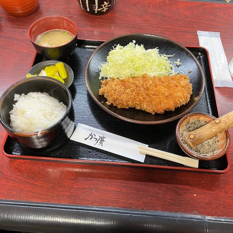 上ロースかつ膳(かつ廣 桃山店)
