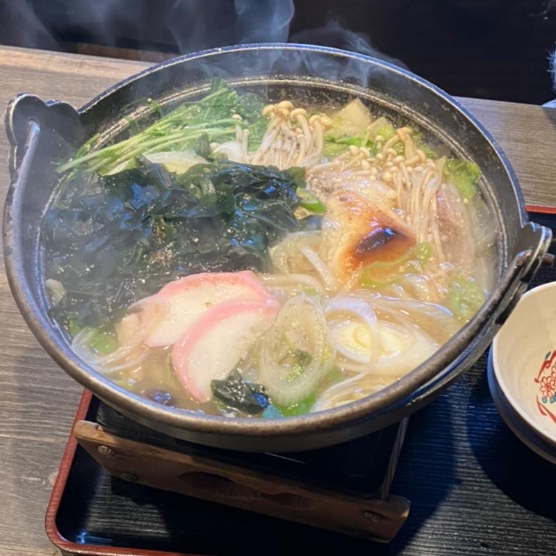 ししなべ味噌煮込みうどん(かめたに )