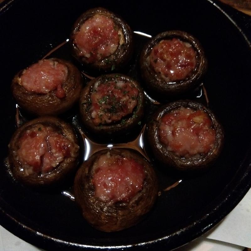 マッシュルームのプランチャ(どん底)