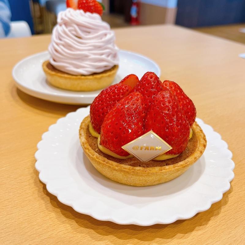 いちごタルト(＠FARMCafé(アット・ファームカフェ)～いちごパンケーキ・トマトピザ・パスタのお店)