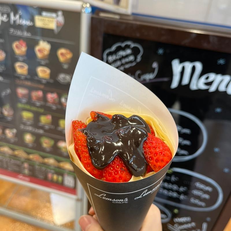 いちごフォンデュ(レムソンズクレープ ワカバウォーク店)