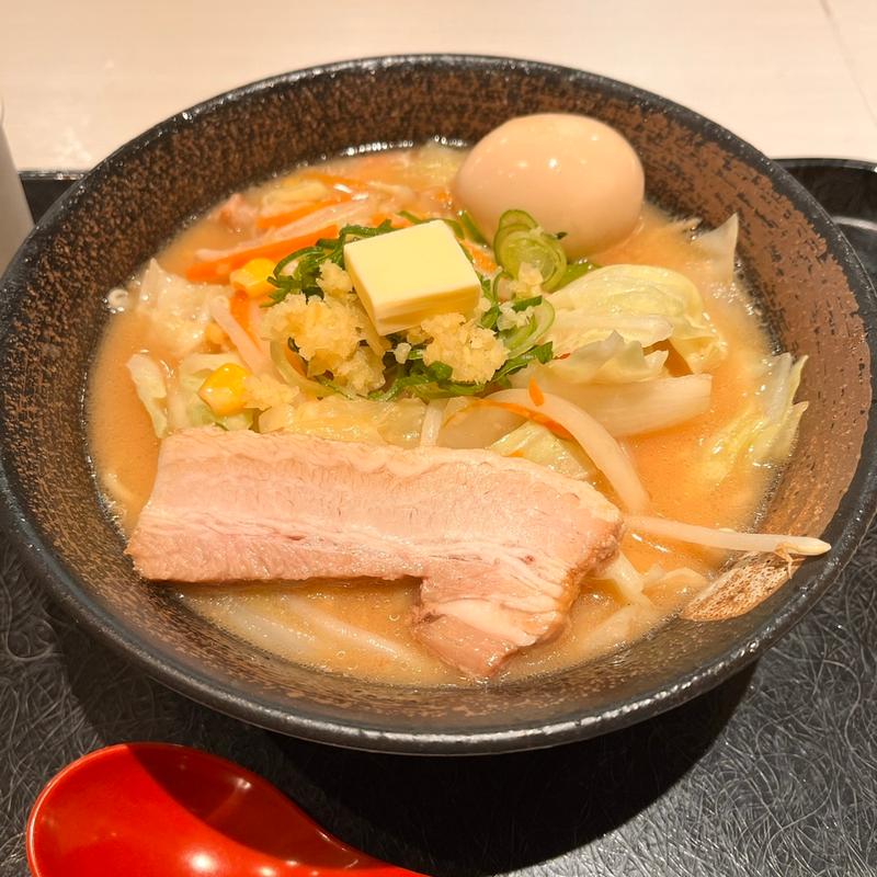 味玉みそラーメン(真剣勝負)