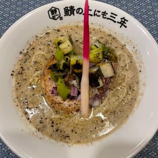 (麺屋 鯖の上にも三年)