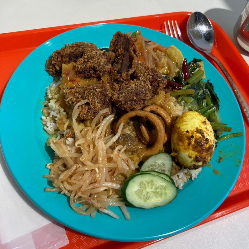 ラム肉カトゥレットナシカンダール マサラエッグ 大盛り(ゼロツー ナシカンダール トーキョー)