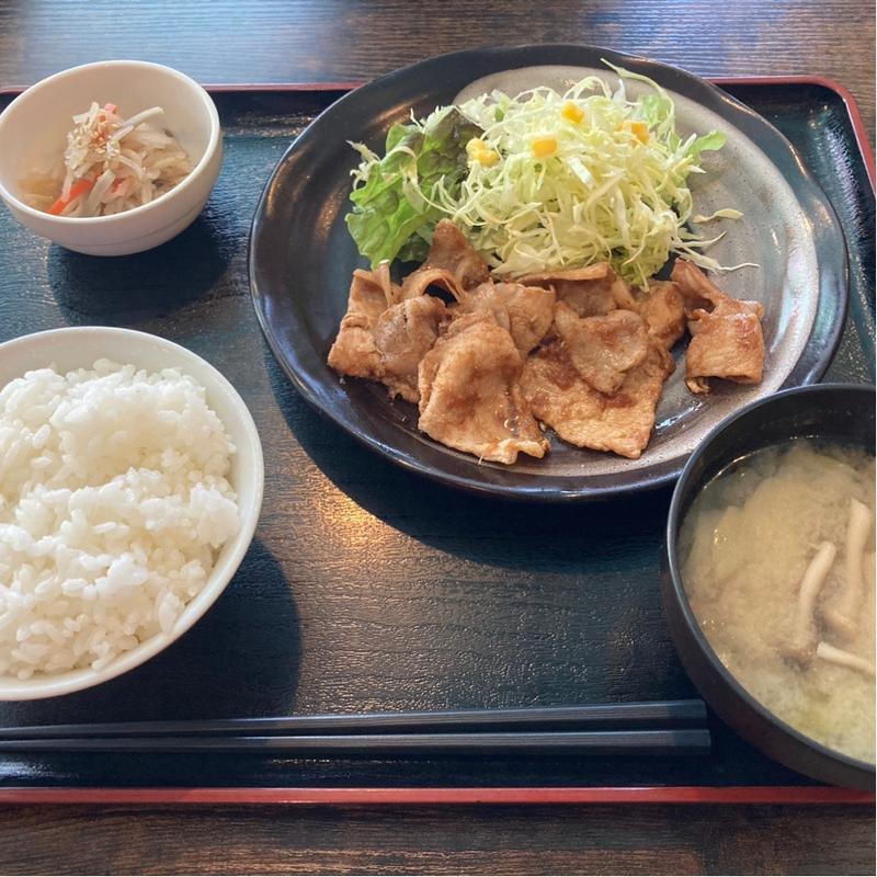 生姜焼き定食(ポトス)