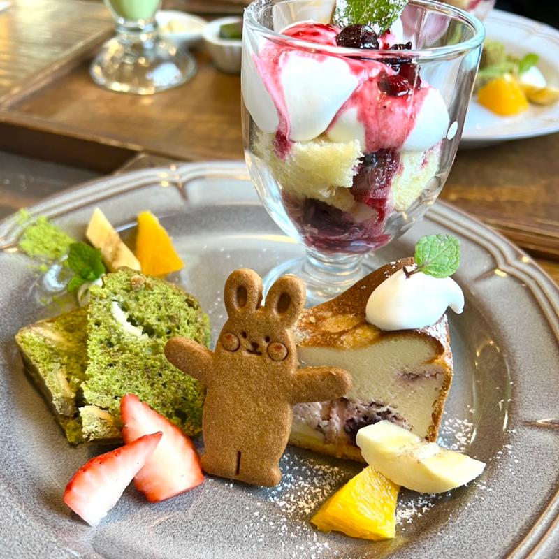 デザートプレート(にじいろcafe ＆ にじバル)