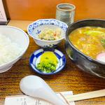 カレーうどん定食