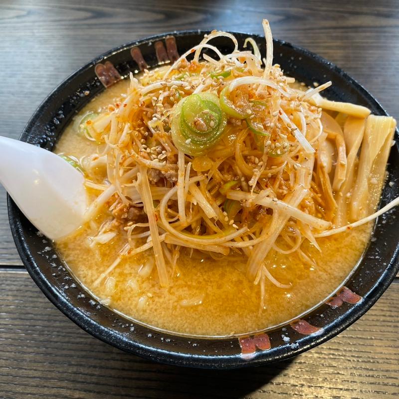 ネギ味噌らーめん(麺屋まる勝)