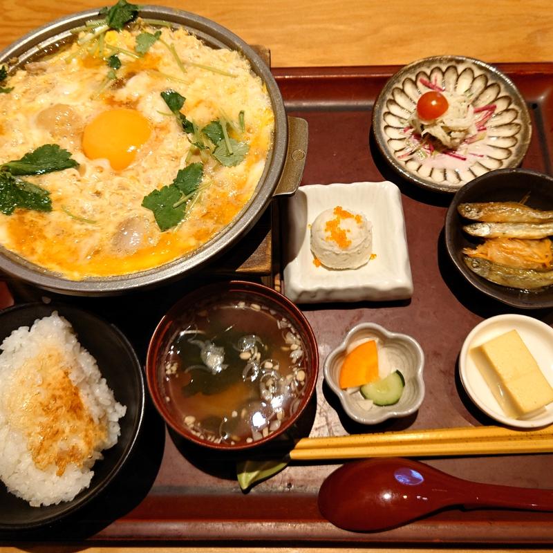 親子丼定食(銀しゃり処 米右衛門)