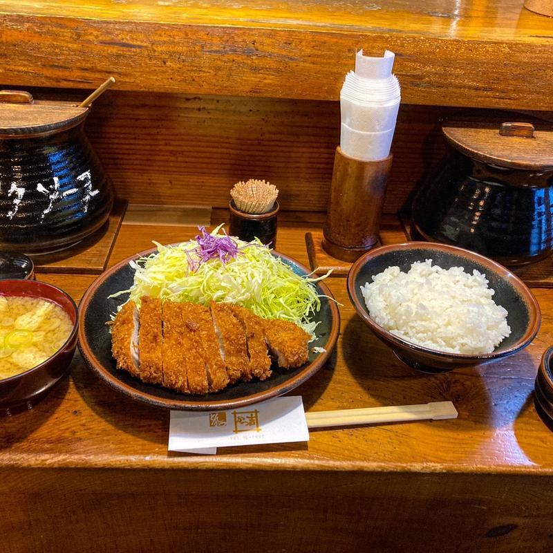 ロースカツ定食(かつ吉 )