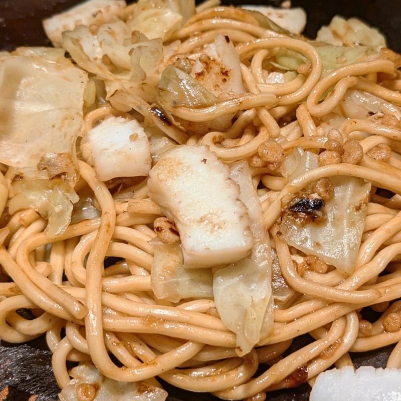 いか焼きそば(お好み焼・鉄板焼 いっきゅうさん 高槻店)