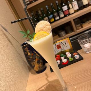 ホワイトチョコとシトラスレアチーズのカクテル(Bar和ごころ赤坂)