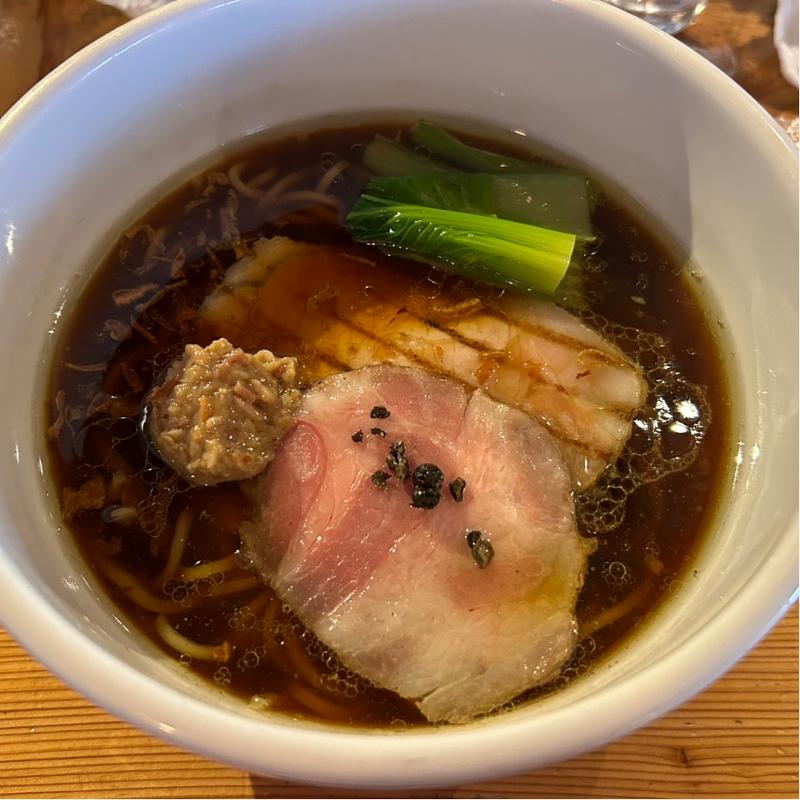 3種地鶏の重ね中華そば(麺処 図鑑)