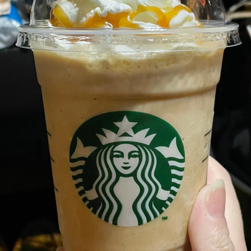 キャラメルフラペチーノ(スターバックス コーヒー 新潟中野山店)