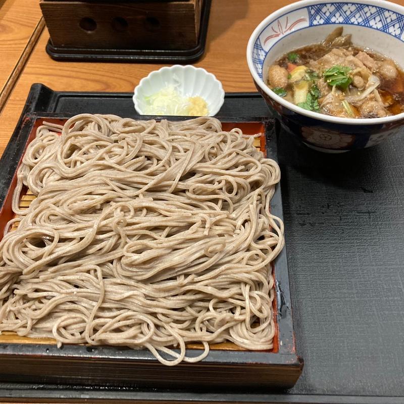 黒豚つけ汁そば 大盛り(藍屋 横須賀佐原店)