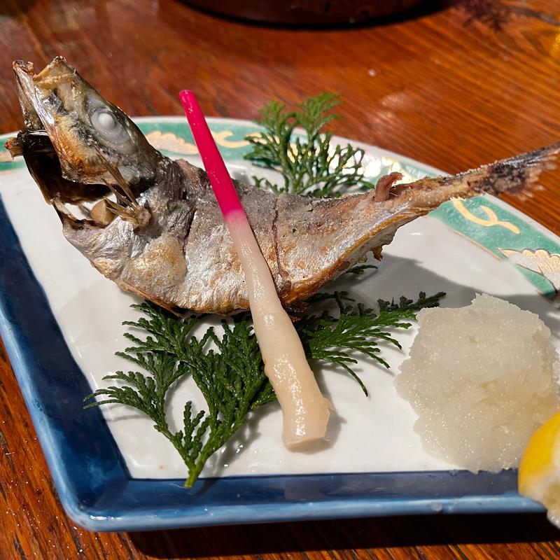 鯵塩焼き(釣船茶屋 ざうお 亀戸駅前店)
