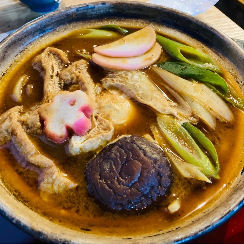 味噌煮込みうどん(伊勢屋砂おろし)