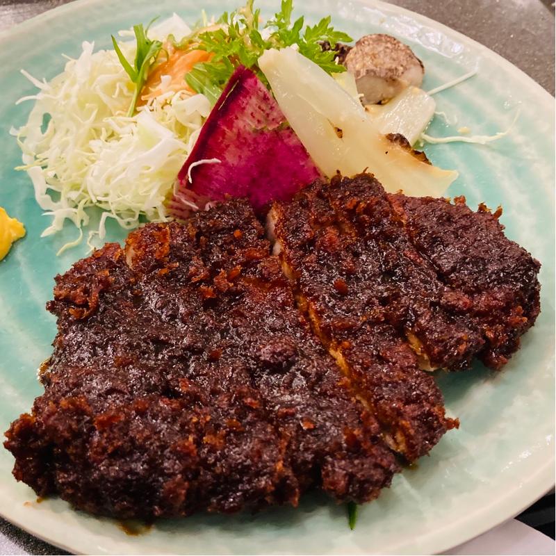 ロース味噌カツ定食(広小路キッチンマツヤ)