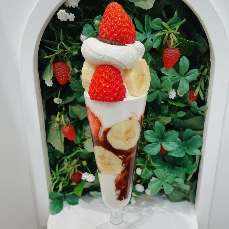 チョコバナナパフェ(阪神梅田本店)