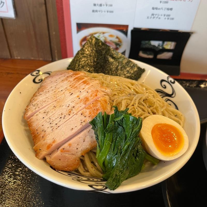 ペッパーポークつけ麺(麺創なな家 )