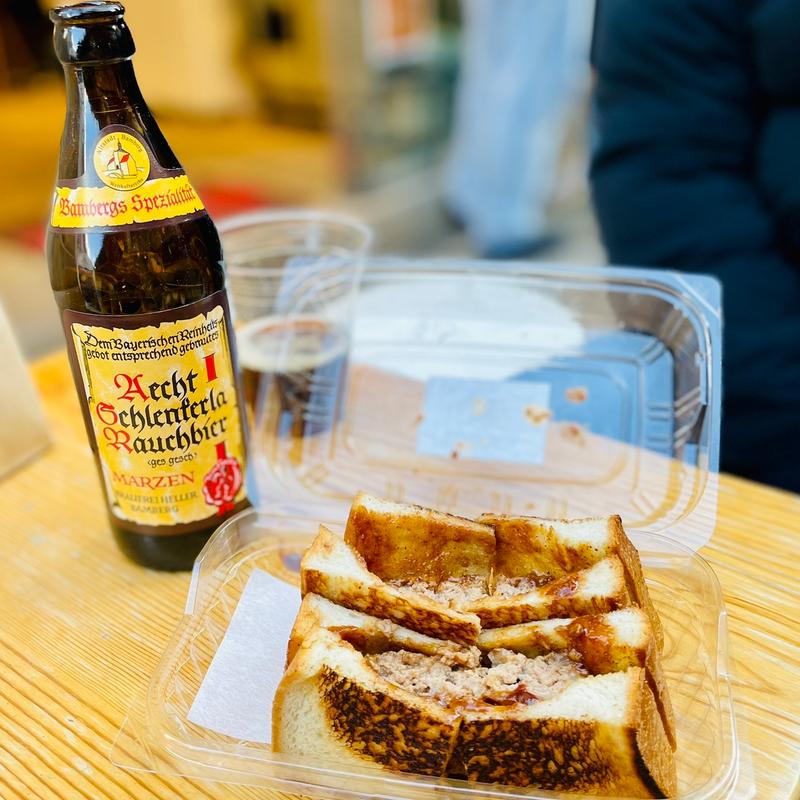 ハンバーグサンドウィッチ(TRIVANDRUM)